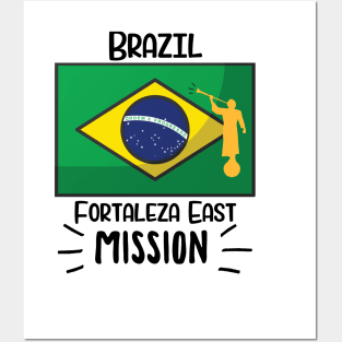 Brazil Fortaleza East Mormon LDS Mission Missionary Gift Idea Posters and Art